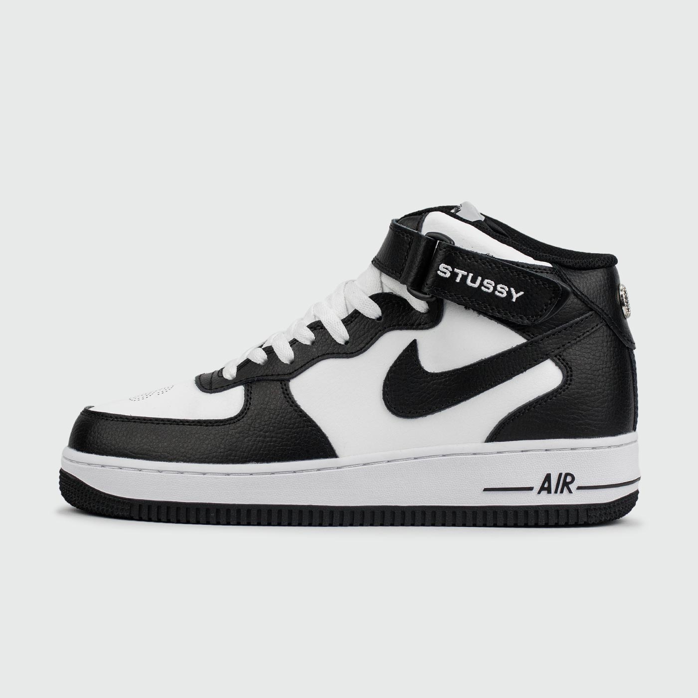 Nike Air Force 1 Mid x Stussy White Black KEDRED