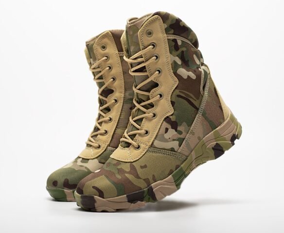 Ботинки комуфляж